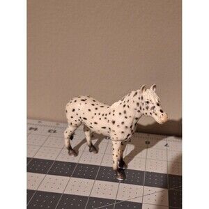 Schleich Knabstrupper Mare Figure White Black Spots